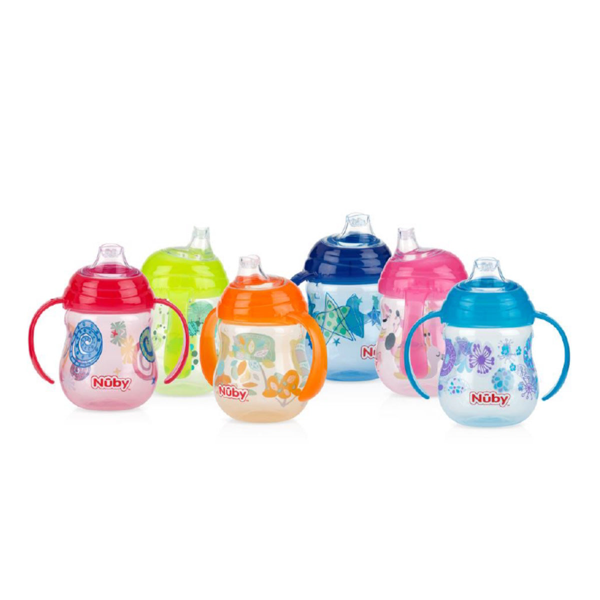 Nuby Flip-It Active Soft Straw Cup Assorted , 14 OZ