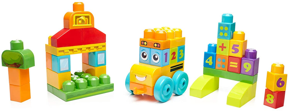 mega bloks counting bus