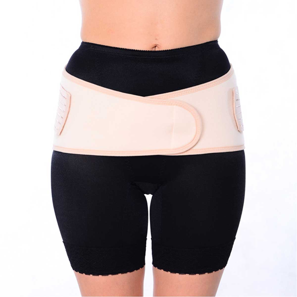 Bracoo Maternity Belt & Post Partum Waist Binder - Adjustable Belly Band  for Pregnancy - Relieve Tired Muscles, Support for Prenatal and Postpartum