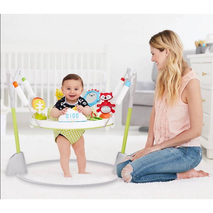 Skip Hop Baby Foldable Activity Jumper for Baby Ages 4m+, Explore & More  Activity Jumper